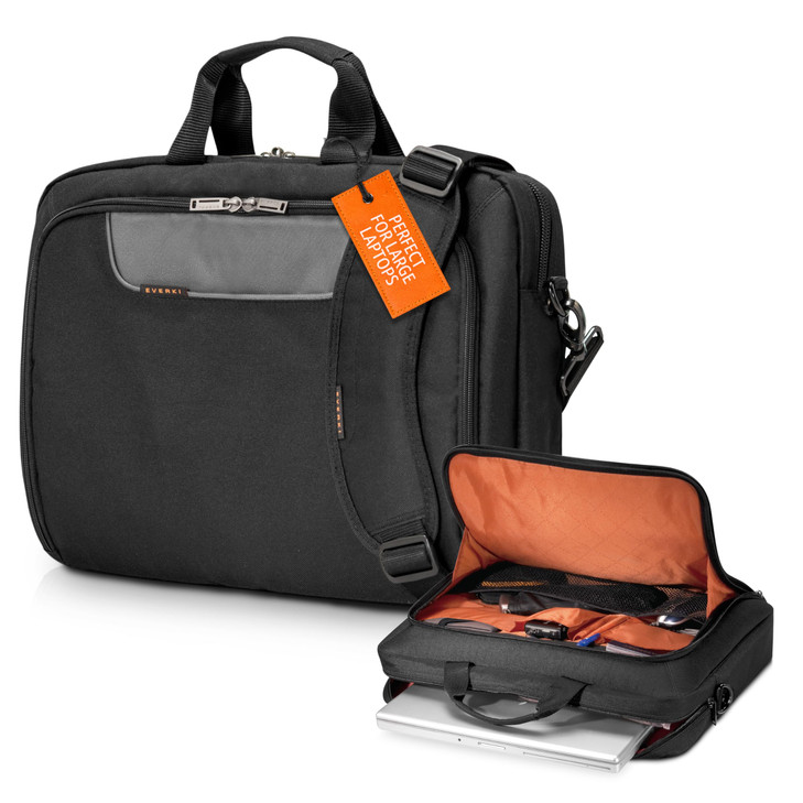 EVERKI Advance Laptop Briefcase 18.4 Inch - Business Briefcase for Men & Women, Ideal Lap Top Computer Bag for Travel,