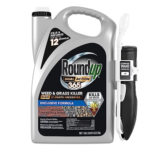 Roundup Dual Action 365 Weed & Grass Killer Plus 12 Month Preventer, 1 gal.