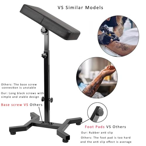 HUOXOU Tattoo Arm Rest, Arm Rest Tattoo, Armrest Stand for tattooing Artist