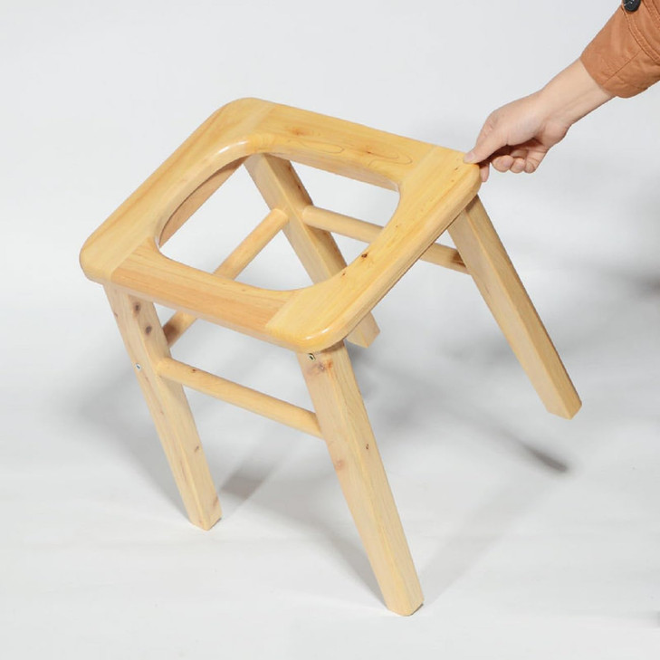 MOGUOBIN Wooden Steam Seat with Four Legs,Yoni Steam Chair,Yoni Steam Pot