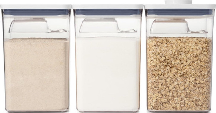 OXO Good Grips POP Airtight Food Storage Containers for Pantry, 6-Piece Set