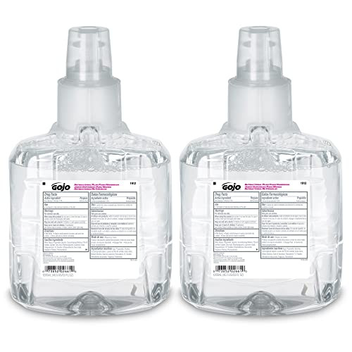 GOJO LTX-12 Antibacterial Foam Soap Refill Plum Scent, 2ct x 1200mL-1912-02