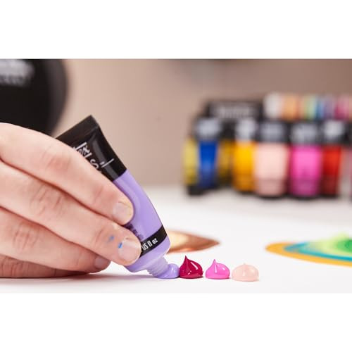 Liquitex BASICS Acrylic Paint Set, 48 x 22ml (0.74-oz) Tube Set