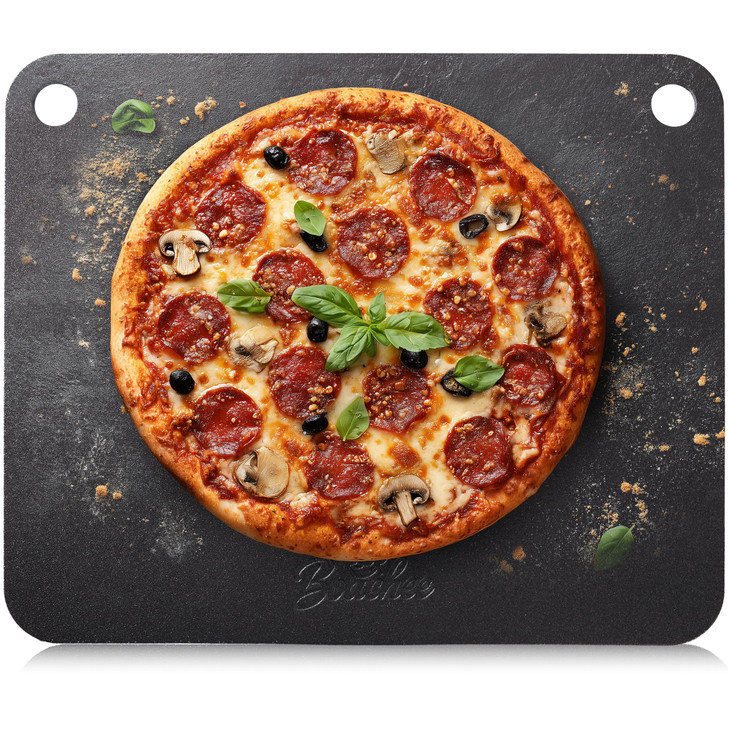 Boachee Pizza Steel XL 16"x13.4"  Heavy-Duty Baking Steel for Oven & Grill, Pizza Stone Alternative for Crispy Crust,