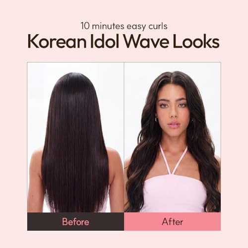 VODANA GlamWave Ceramic Hair Curler 1.4 inch - Shiny & Damage-Free Natural Waves with All-Day Hold | Advanced Double
