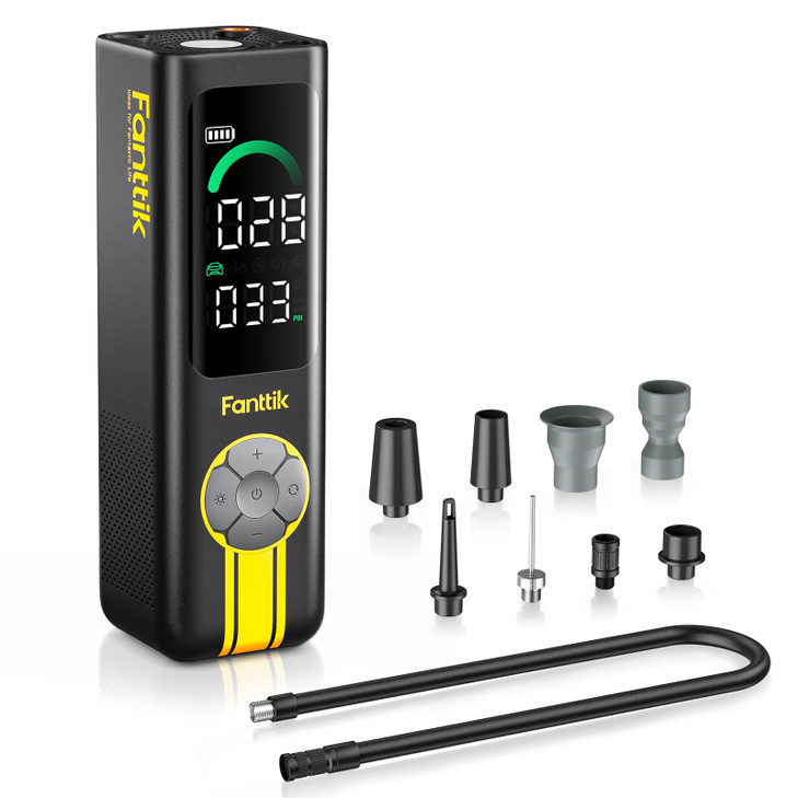 Fanttik X10 Cross Tire Inflator/Blower 2-in-1, 150PSI Cordless Air Pump