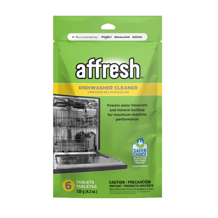 Affresh Dishwasher Cleaner, Helps Power Away Odor Causing Bacteria, Limescale, Mineral Deposits & Grime Inside Pump,