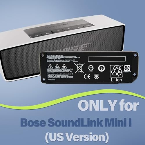 Battery for Bose SoundLink Mini I Speaker 7.4V 21.46Wh 2900mAh