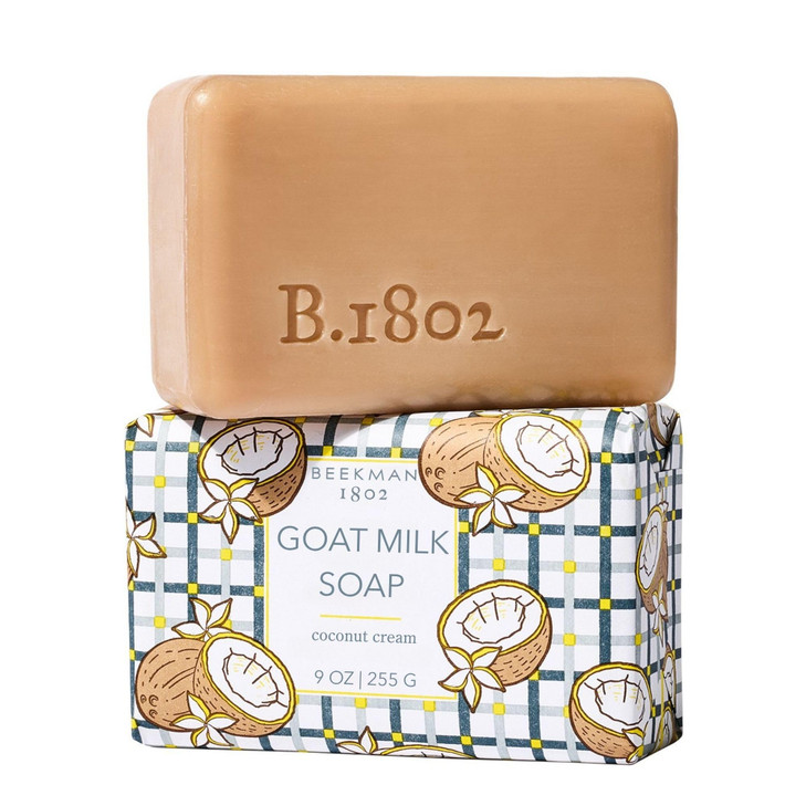 Beekman 1802 Goat Milk Soap, Fragrance Free, 9 oz