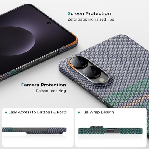 BENKS S25 Edge Case, Aurora ArmorAir for Samsung Galaxy S25 Edge Compatible with Magsafe, Ultra Slim & Light