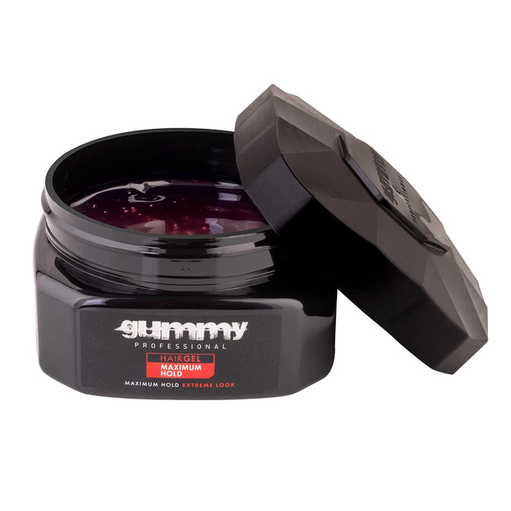 Gummy Maximum Hold & Extreme Look Hair Styling Gel 7.43 fl.oz. - Alcohol Free 220ml