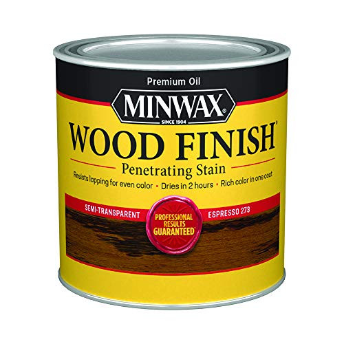Minwax Wood Finish, Espresso, 1/2 Pint