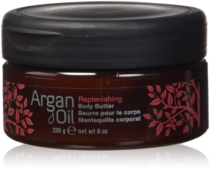 Argan Oil Body Butter Jar, 8 Ounce