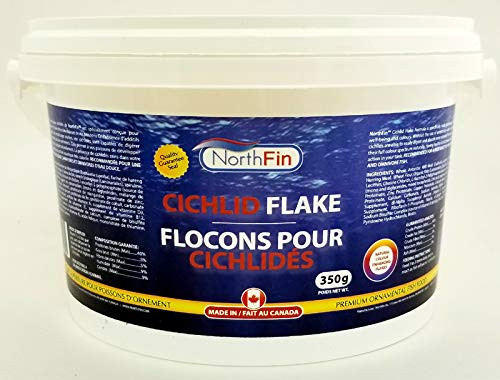 Northfin Cichlid Fish Food, Flakes, 350g