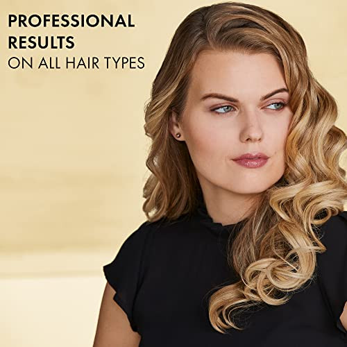 Hot Tools Pro Artist 24K Gold Extra Long Curling Iron | Long Lasting, Defined Curls (1 in)