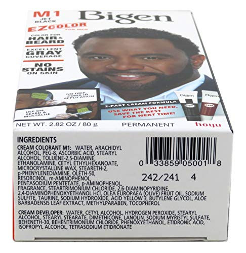 Bigen Ez Color for Men Jet Black Kit (6 Pack)