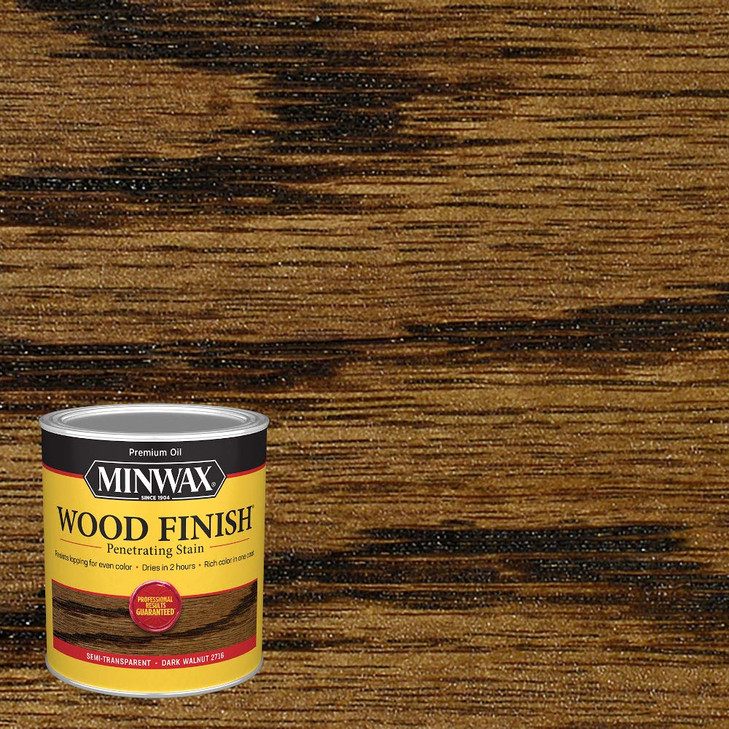 Minwax Wood Finish, Dark Walnut, 1 Quart