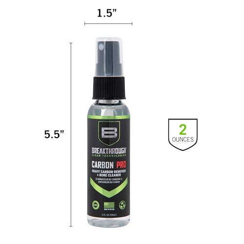Breakthrough Clean Technologies Clean Heavy Carbon Remover - Gun Barrel and Bore Cleaner - All Purpose Degreaser -