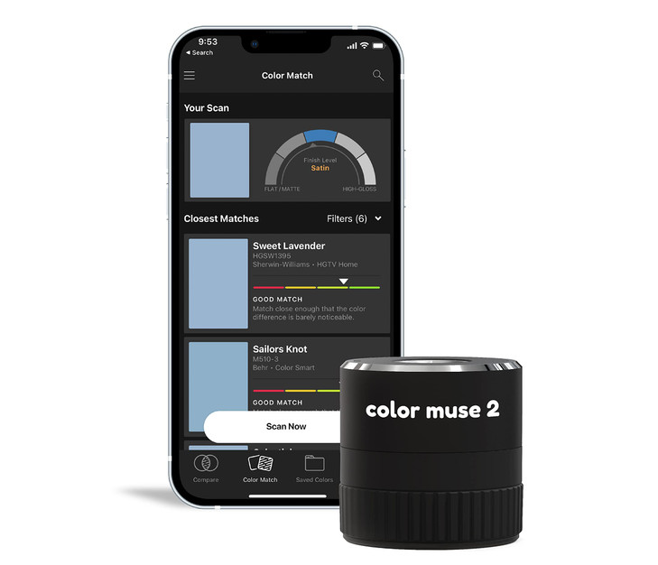 COLOR MUSE 2 Colorimeter Paint Color Matching Tool