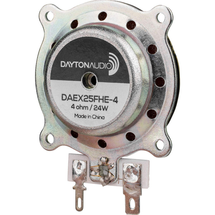 DAYTONAUDIO Dayton Audio DAEX25FHE-4 Framed High Efficiency 25mm Exciter 24W 4 Ohm