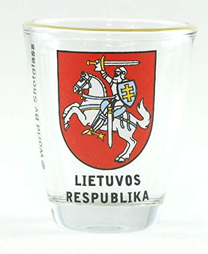 Lithuania Coat Of Arms Shot Glass