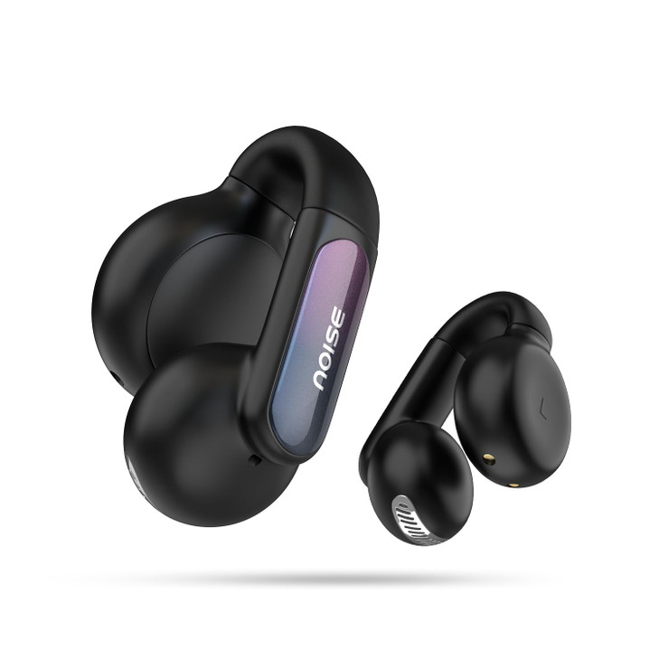 Noise Air Clips 2 Open Ear Clip-On Earbuds, 40Hr Playtime, AirWave Technology, Ultra Light Comfort Fit for Sports &