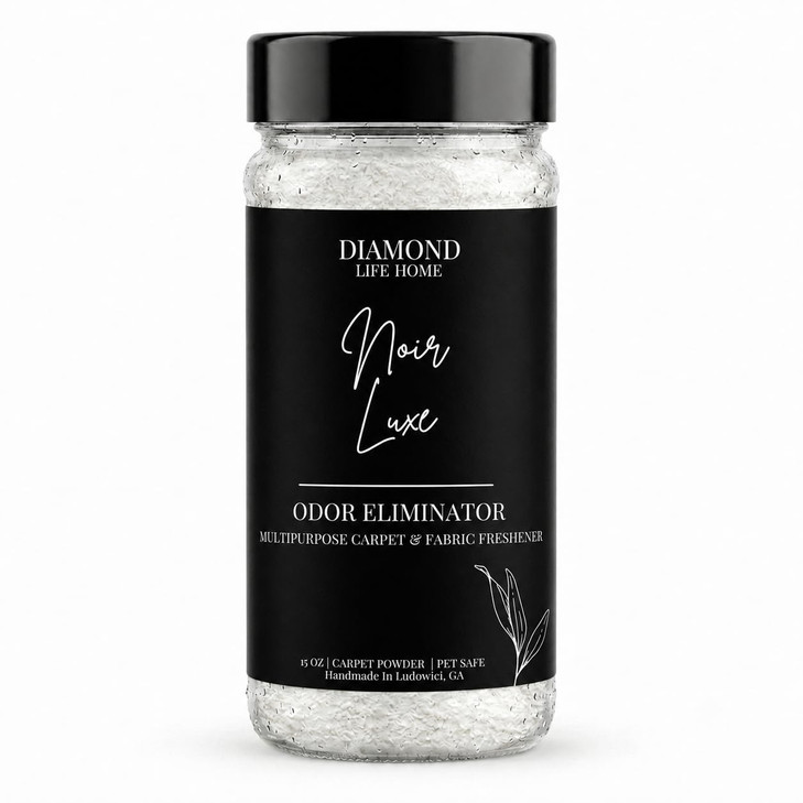 The Diamond Life Home 'Noir Luxe' Carpet Deodorizer Powder