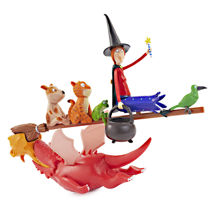 The Room On The Broom Story Time Set | Collectable Articulated Character Action Figures | Official Toys and Gifts from
