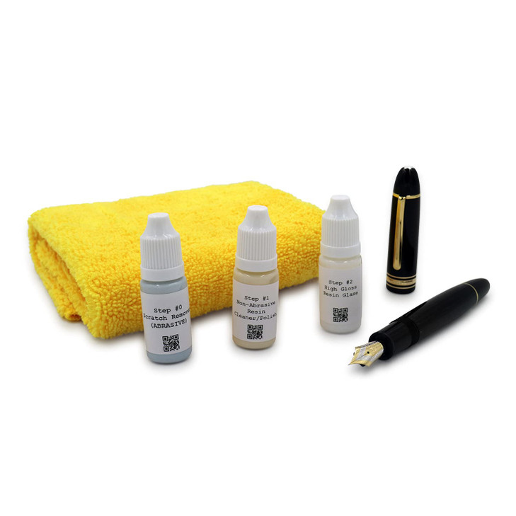 The Ultimate 3-Step Pen Polish  Over 50 Uses Per Kit!