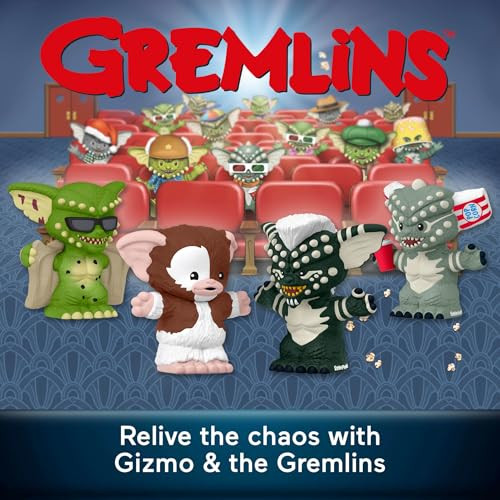 Little People Collector Gremlins Movie Special Edition Set in Display Box for Adults and Fans, 4 Figures