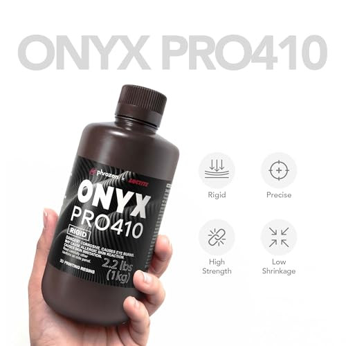 phrozen Onyx Rigid Pro410 3D Printing Resin, Strong & Tough, Ideal for Tabletop Gaming and Prosumer DIY Makers, Made