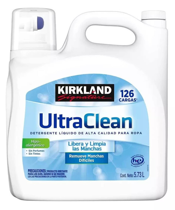 Kirkland Krikland Signature Ultra Clean Premium Laundry Detergent, 194 oz