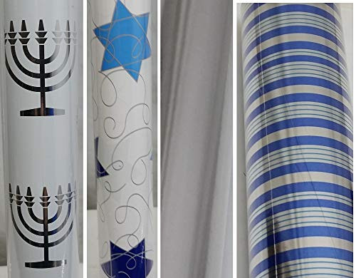 Hanukkah Wrap 4 Pack Kirkland Signature 180 SQ FT