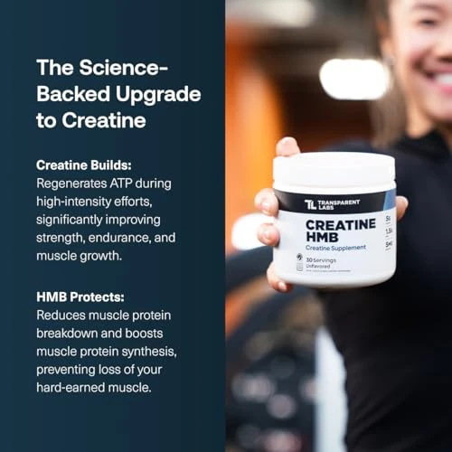 Transparent Labs Creatine HMB - 30 Servings, Strawberry Lemonade