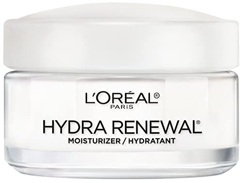 L Oreal Paris Skincare Hydra Renewal Face Moisturizer With Pro Vitamin B5 For Dry Sensitive Skin All Day Hydration 1.7 Oz