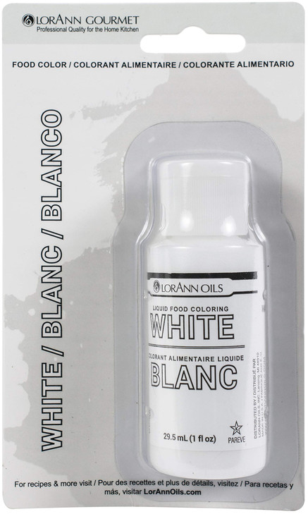 Lorann Oils Liquid Food Color 1 Oz White