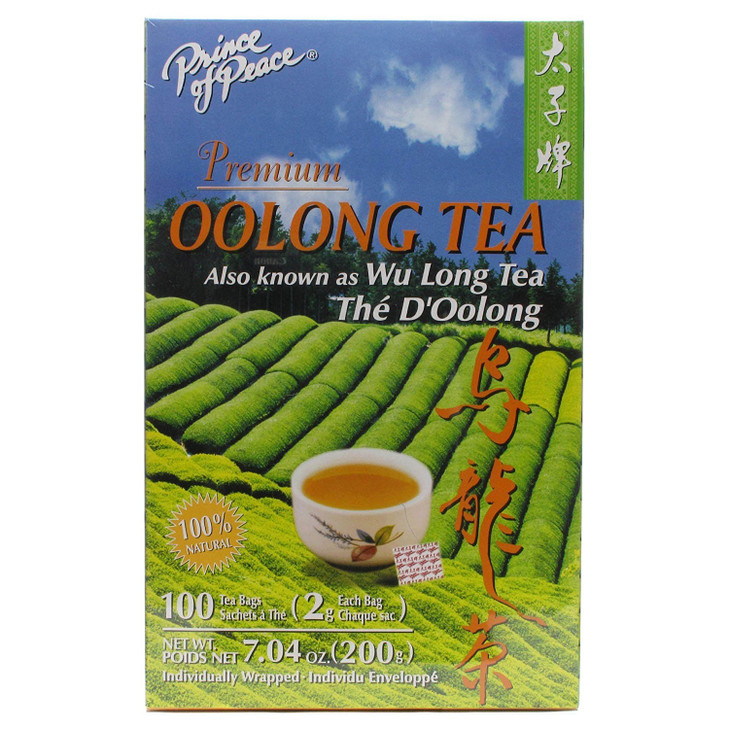 Prince Of Peace Oolong Tea 100 Tea Bags Net Wt. 6.35Oz 180G