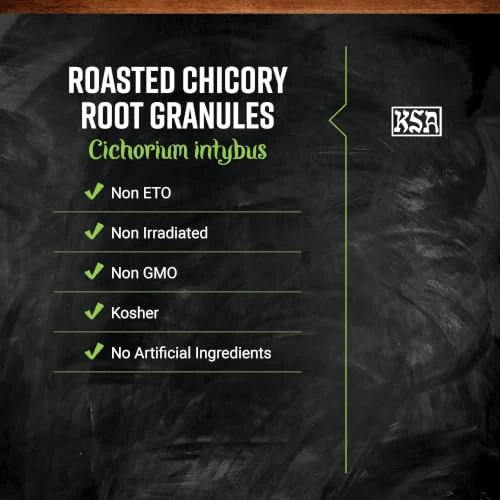 Frontier Co Op Roasted Chicory Root Granules 1Lb Chicory Root Coffee Substitute Alternative