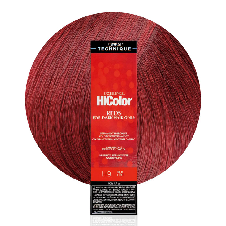 L Oréal Technique Hicolor Reds Permanent Hair Color Sizzling Copper