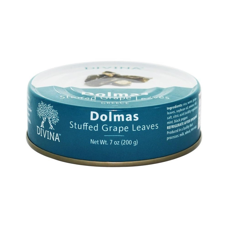 Divina Dolmas Stuffed Grape Leaves 7 Ounce 1 Pack
