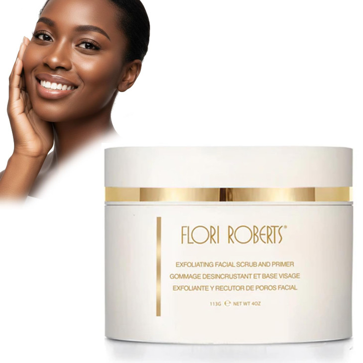 Exfoliating Facial Scrub By Flori Roberts Face Mask For Women Of Color Or Deeper Skin Tones Moisturizing And Smoothing Helps Improve Skin