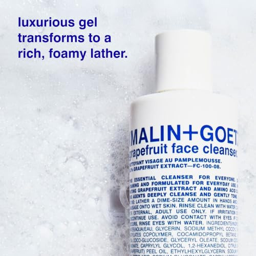 Malin Plus Goetz Grapefruit Face Cleanser 3 In 1 Foaming Gel 8 Fl Oz