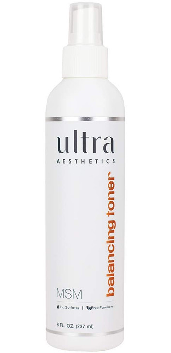 Ultra Aesthetics Msm Toner 8Oz