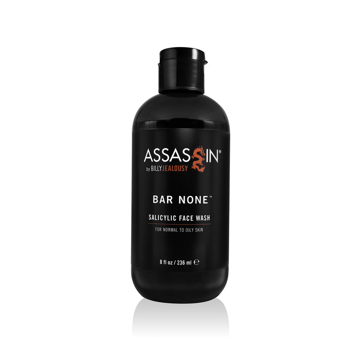 Billy Jealousy Assassin Bar None Salicylic Face Wash Men S Non Abrasive Face Exfoliant For Combination And Oily Skin Unclogs Pores And Tones