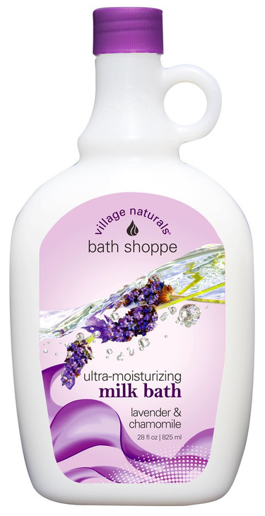 Village Naturals Bath Shoppe Ultra Moisturizing Milk Bath Lavender And Chamomile