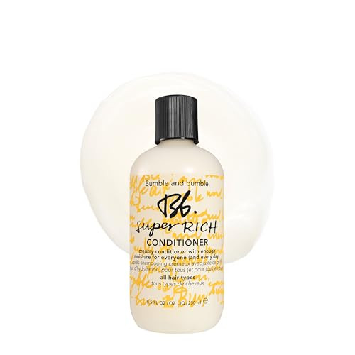 Bumble And Bumble. Super Rich Hair Conditioner For Every Day Detangles Adds Moisture And Shine For All Dry Curly Wavy Straight Hair Types