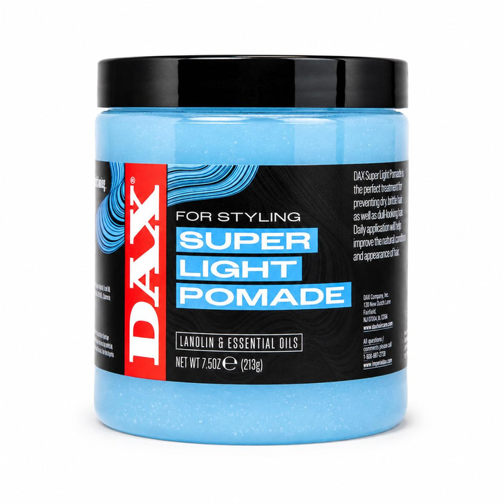 Dax Super Light Pomade Light Hold Moisture And Shine 7.5 Oz