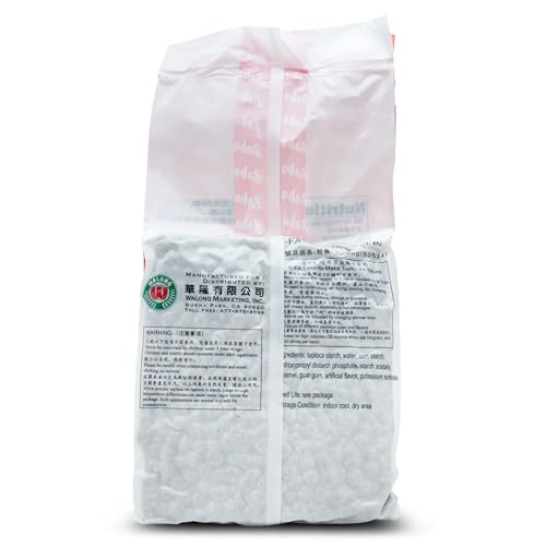 E Fa Brand Black Tapioca Pearls Boba Quick Cook Tapioca Pearls For Bubble Tea Microwave Ready In 3 Minutes Fresh Chewy Texture Milk Tea And