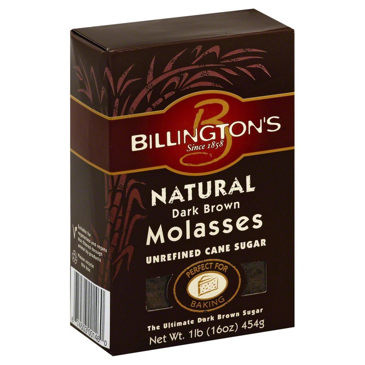 Billington S Natural Dark Brown Molasses Sugar 1 Lb 1 Pound Pack Of 10