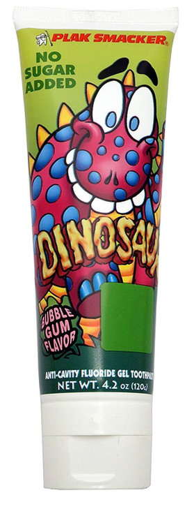 Plak Smacker Toothpaste Bubble Gum 4.2Oz Tube